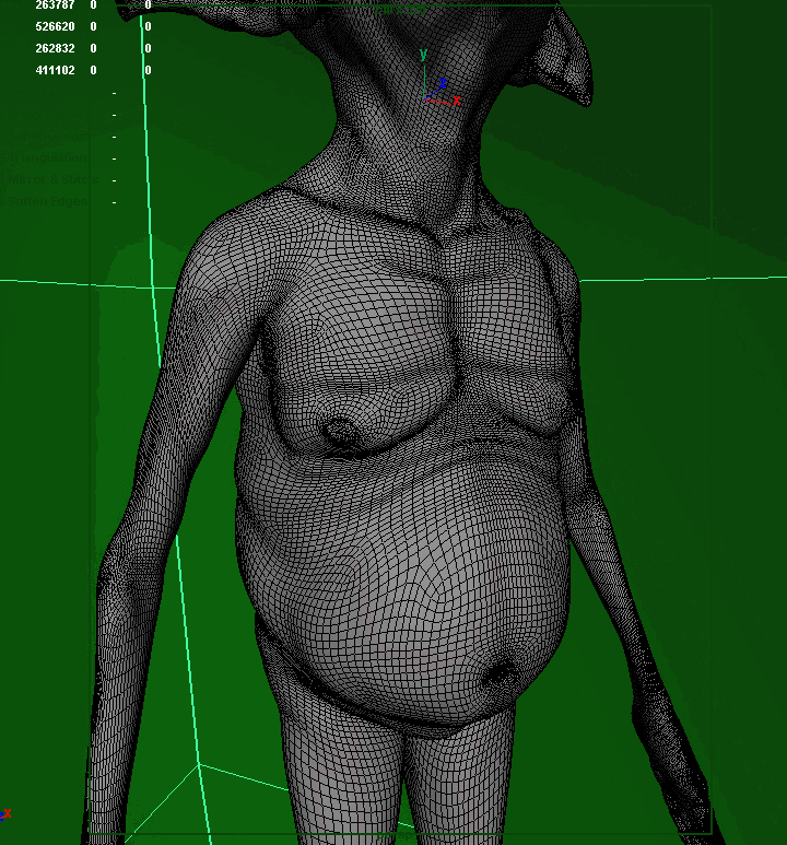 114 Modeling of Kreacher