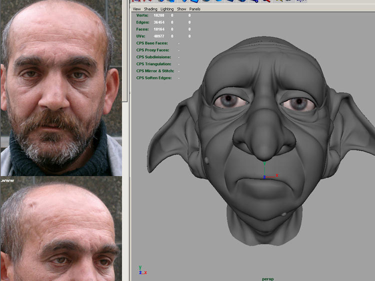 116 Modeling of Kreacher