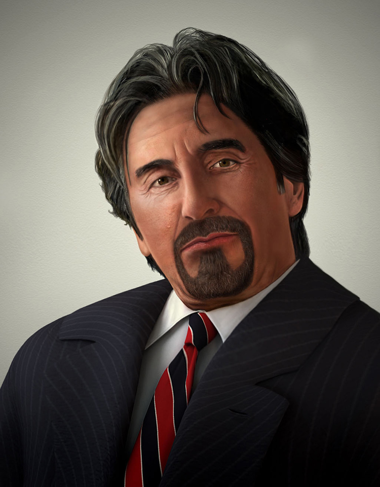 Al Pacino is my favorite actor and I've always wanted to model him 